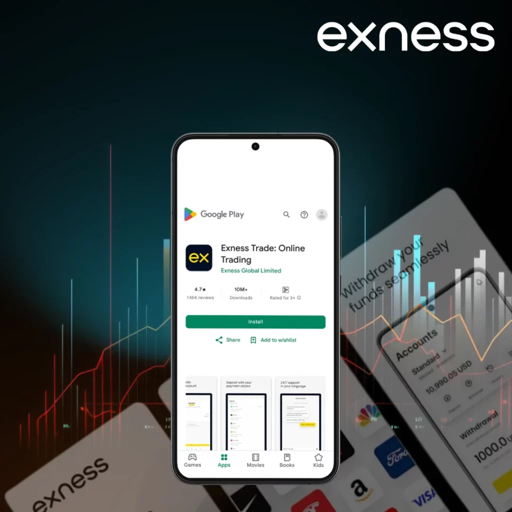 Загрузите приложение Exness