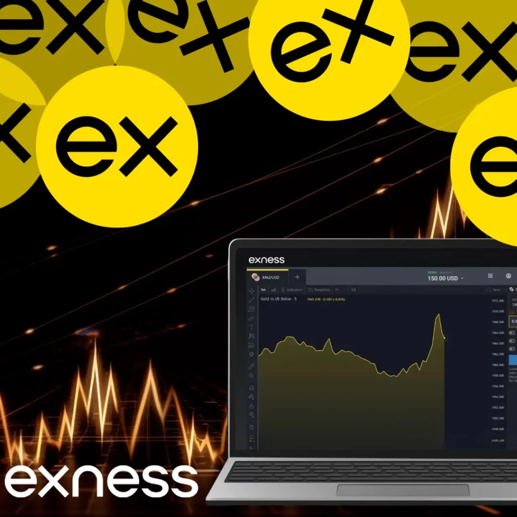 Дизайнерские элементы логотипа Exness